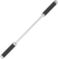 Stainless Steel Muscle Roller Stick for Legs with Silicone Grip and Ball Bearing Foot Roller for Athletes - Massage Roller Stick