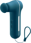 Portable Massage Gun for Muscle Recovery, Variable Intensity Mini Body & Facial Massager for Active Adults with 3 Speeds, 3 Attachments, Quiet Cordless Design