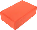 Yoga Block Brick High Density Eva Yoga Block for Pilates Stretching Gym Workout and Exercise Support Anti-Slip Lightweight Stable Grip 8.97 X 5.98 X 2.99 in Orange