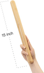 Bamboo Massage Stick - Body Shaping Roller, Guasha Massage Tool for Relaxing Muscles