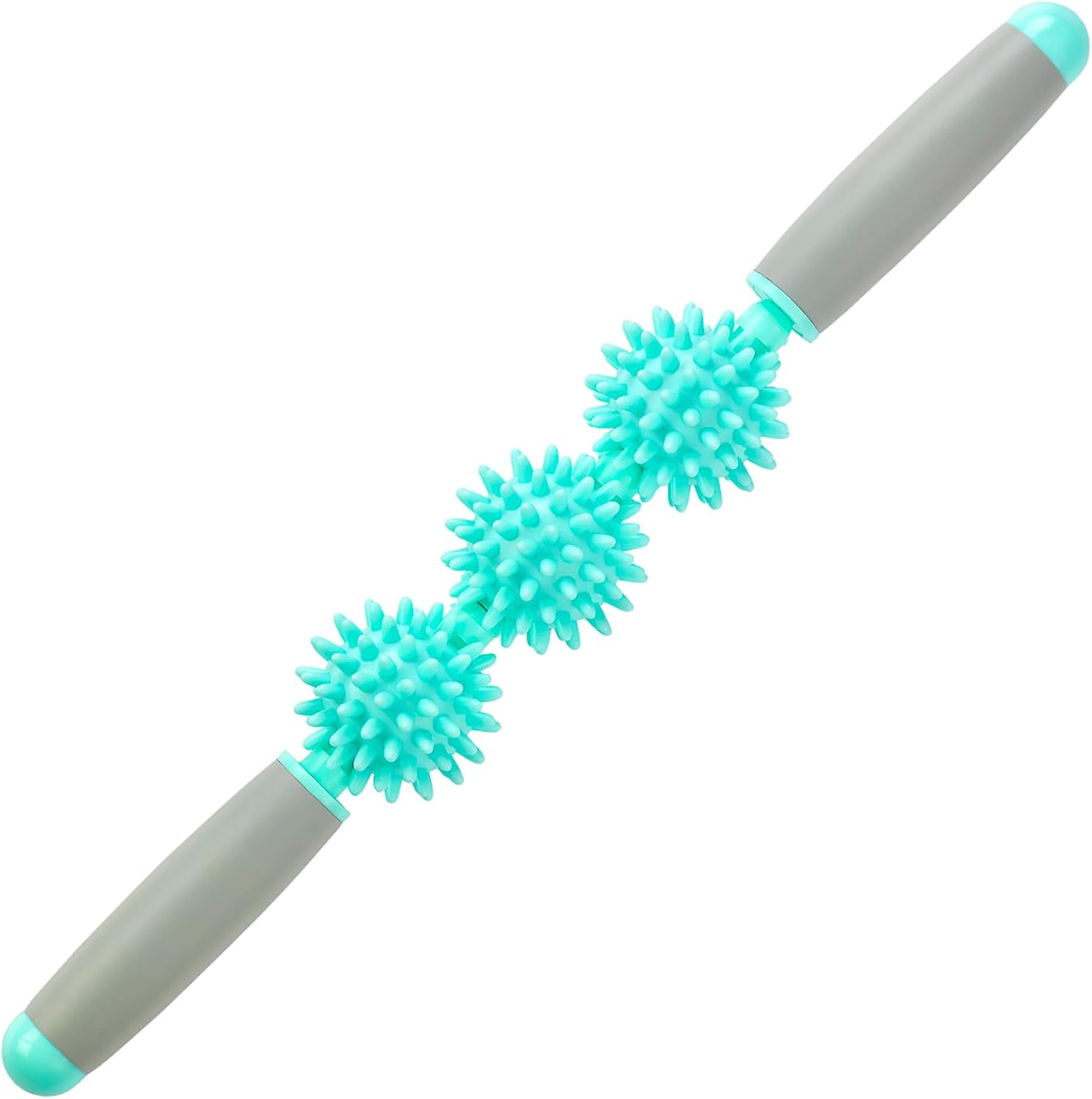 Fascia Muscle Roller - Cellulite Massager - Fascia Roller for Cellulite and Sore Muscles - Neck, Leg, Back, Body Deep Tissue Massage Stick Tools - 3 Balls Size Version