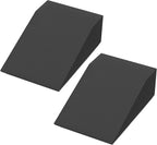 2 Pack Squat Wedge Blocks,Non Slip Professional Squat Ramp for Heel Elevated Squats Calf Raises Platform, Calf Stretcher, Balance, Pushup, Yoga Wrist Support, Pilates, Squat, Riser Block