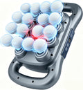 16 Head Massage Gun for Deep Tissue, Quiet Percussion Muscle Massager with 9 Modes & 9 Intensities, Handheld Body Massager for Back, Neck, Shoulders, Legs & Foot Pain Relief