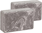 Yoga Blocks 2 pack, Gym Blocks, Exercise Workout Fitness Bricks, Pilates Stretch Handstand Non-Slip