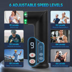 Massage Gun – Mini Massage Gun for Portable Deep Tissue Massage – Quiet Massage Guns for Muscle Relaxation,
