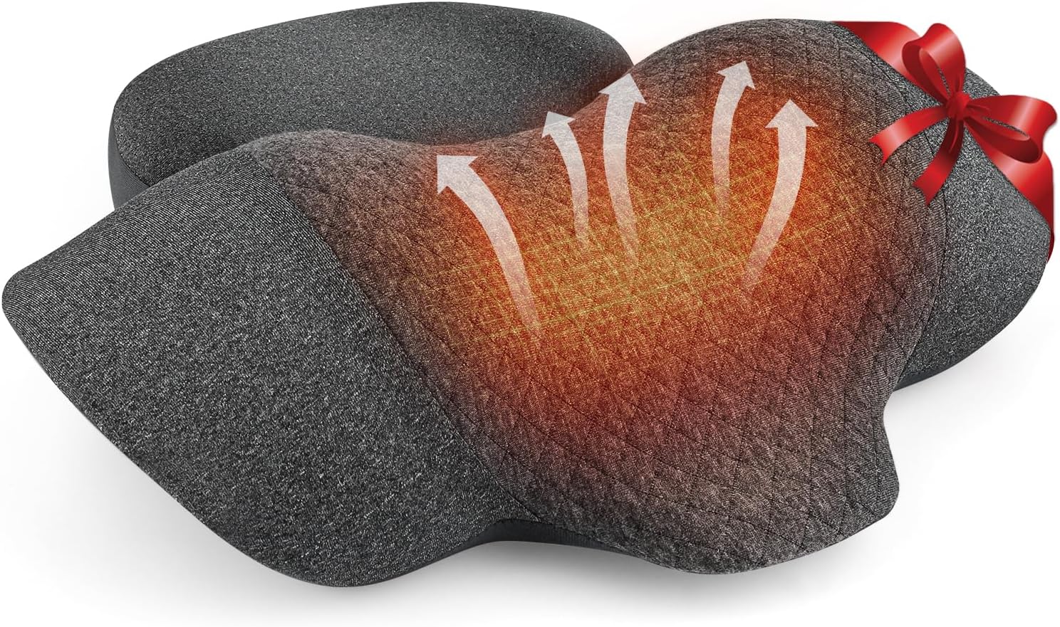 3-in-1 Massager Pillow with Heat,Vibration Massage & Airbag Traction,Pillow for Pain Relief Deep Tissue Gift Idea